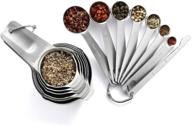 🥄 spring chef 15-piece stainless steel measuring cups and spoons set with convenient leveler - ideal for precise cooking and baking logo