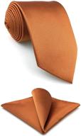 🍊 shlax orange neckties: stylish skinny ties for business attire logo