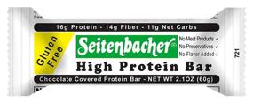 img 3 attached to 🍫 Seitenbacher Hazelnut Chocolate Protein Bar – High in Protein & Fiber, 2.1 Ounce (12 Pack)