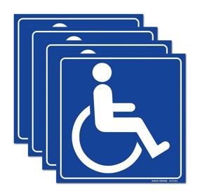 img 4 attached to Handicap Wheelchair Accessible LAMINATED Durability