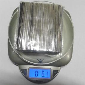 img 3 attached to 🎁 Weststone Silver Metallic Twist Ties - 1000pcs for Cello Bags & Treat Bags in Birthday/Wedding Parties