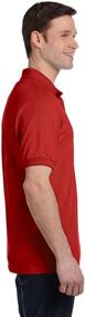 img 1 attached to Hanes Cotton Blend EcoSmart® Jersey Pocket Men's Clothing in Shirts