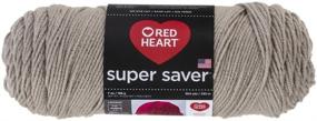 img 4 attached to Get Cozy with Red Heart Super Saver Oatmeal Yarn