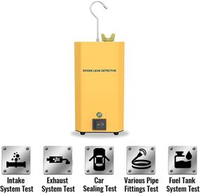 img 4 attached to 🔍 Efficient Leak Detection for 12V Vehicles: AUTOOL SDT-106 Automotive Diagnostic Fuel Leak Detectors EVAP Pipe Leakage Tester Locator