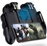 🎮 yobwin 4 trigger mobile game controller with cooling fan: enhance pubg/call of duty/fortnite gaming experience! [6 finger operation] gamepad mobile controller for 4.7-6.5" ios android phone logo