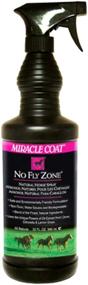 img 2 attached to 🌿 Protective 32 oz. Miracle Coat No Fly Zone for Horses: A Revolutionary Solution