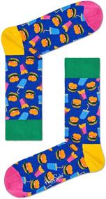 img 2 attached to 🎁 Assorted Colorful Premium Cotton Sock 4 Pair Gift Box for Men and Women - Happy Socks