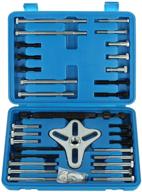 wynnsky steering wheel puller kit with 46 pieces | ideal for harmonic balancers, crankshaft pulleys, gears | suitable for cars, pickups, suvs | works on most vehicles logo