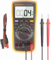 fluke 17b+ digital multimeter with temperature and frequency | including carrying case логотип