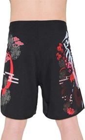 img 2 attached to Breathable Printed Fitness Running Shorts FTE DK6 XXXL