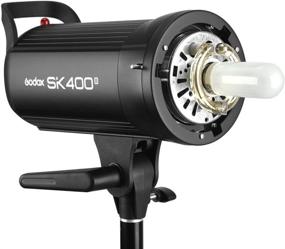 img 1 attached to 📸 Godox SK400II Professional Studio Strobe Flash with Built-in 2.4G Wireless X System & GN65, 5600K AC100-120V/60Hz