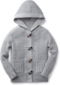 img 4 attached to 👕 Organic Boys' Sweater: Hope Henry Collar Sweater - Top Choice for Sweaters