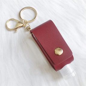 img 2 attached to 🧳 Convenient Travel Bottles Keychain Holder with Refillable Functionality