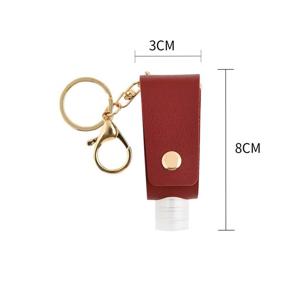 img 3 attached to 🧳 Convenient Travel Bottles Keychain Holder with Refillable Functionality