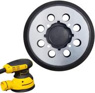 🪚 5" hook-&-loop sander pad for dewalt random orbit sander - metal backing - compatible with dwe6421/6421k, dwe6423/6423k, dcw210b models logo