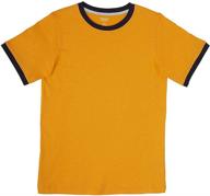 french toast boys' tops, tees & shirts - little sleeve ringer clothing logo