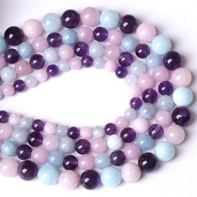 img 2 attached to 💎 Stunning Natural Amethysts and Aquamarines Bracelet: Exquisite Accessories for a Sophisticated Look