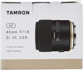 img 1 attached to 📷 Tamron AFF013C-700SP 45mm F/1.8 Di VC USD (Model F013) For Canon - Exceptional Image Quality and Vibration Compensation