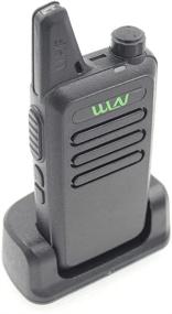 img 4 attached to Mini Handheld UHF Walkie Talkie Transceiver Radio - WLN KD-C1, 400-470 MHz