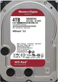 img 3 attached to 🔒 Reliable Performance: Western Digital 4TB WD Red SMR NAS Internal Hard Drive - 5400 RPM, SATA 6 Gb/s, 256MB Cache, 3.5" - WD40EFAX