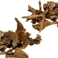 🌿 premium 5-7 inch small malaysian driftwood set - authentic bogwood for fish tank decor, by dr. moss aquarium (2 pieces) логотип