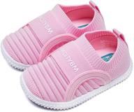 👶 bmcitybm baby boy girl shoes: breathable mesh walking shoes for infants - lightweight, non-slip sneakers designed for first walkers (6-24 months) logo