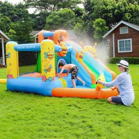 img 2 attached to Doctor Dolphin Inflatable Bounce: Ultimate Outdoor Sports & Play Experience for Inflatable Bouncers
