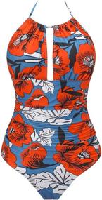 img 3 attached to I2CRAZY Bathing Floral Backless Monokini