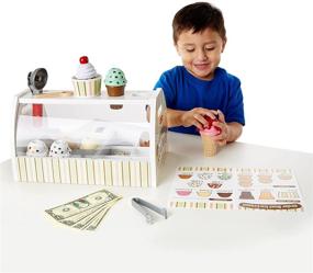 img 2 attached to 🍦 Melissa & Doug Wooden Scoop Counter: Perfect Toy for Counting and Imaginative Play