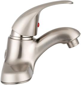 img 3 attached to 🚿 Dura Faucet DF-NML210-SN Смеситель для ванной комнаты в автодоме с одной ручкой, отделка: щётка, никель, матовый.