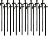 linwnil stakes 12 inches pegs ideal camping logo