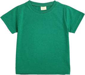 img 4 attached to LIELIESTAR Short Sleeve Shirts Blackish Boys' Clothing at Tops, Tees & Shirts