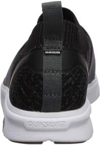 img 2 attached to Quiksilver Amphibian Slip Sneaker Black Men's Shoes