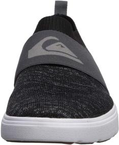 img 3 attached to Quiksilver Amphibian Slip Sneaker Black Men's Shoes