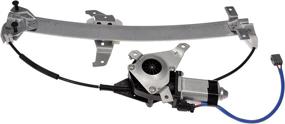 img 1 attached to 🔌 Dorman 741-663 Front Passenger Side Power Window Regulator & Motor Assembly for Lincoln Models - Select Options Available