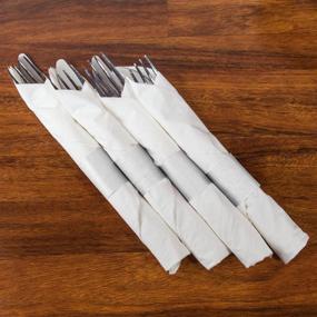 img 2 attached to Perfect Stix Perfectware PW Napkin Bands White-500 - Premium Quality White Napkin Bands - Pack of 500