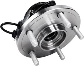 img 1 attached to Detroit Axle - Front Wheel Hub & Bearing Assembly Replacement: 🔧 Town & Country, Dodge Grand Caravan, VW Routan, Ram C/V - 2pc Set