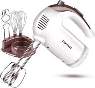 ultra powerful 300w dmofwhi hand mixer with 5 speeds & 6 attachments - ideal for versatile kitchen tasks! логотип