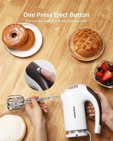 img 1 attached to Ultra Powerful 300W DmofwHi Hand Mixer with 5 Speeds & 6 Attachments - Ideal for Versatile Kitchen Tasks!