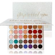 🎨 35-color matte & shimmer eyeshadow palette: long-lasting pigmented makeup set – waterproof & sweatproof logo