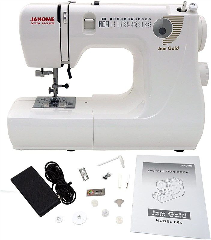 Janome Jem Gold 660 Sewing Machine