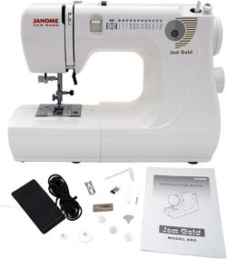 img 1 attached to 🧵 Janome Jem Gold 660 Sewing Machine: Unveiling the Impressive 3-Piece Bonus Kit!