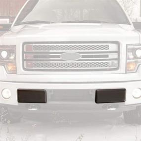 img 4 attached to 🚘 F150 2009-2014 Autoxrun Front Bumper Guard Replacement: Pads, Inserts, and Caps