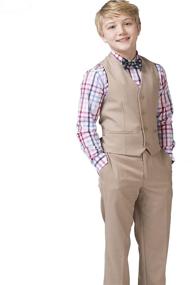 img 4 attached to Pierre Cardin Boys Pants Set: 2-Piece Boys' Clothing Ideal for Versatile Styling