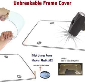 img 2 attached to License Aluminum Rustproof Unbreakable Protector