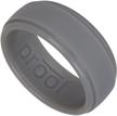 proof mens silicone wedding ring sports & fitness logo