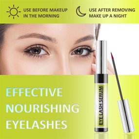 img 2 attached to 👁️ Genius Eyelash Pro - Effective Serum for Longer, Fuller Lashes - Eyelash Growth Serum, Lash Enhancer & Booster, Safe for All Eye Colors - Professionally Trusted Lash Lift Kit