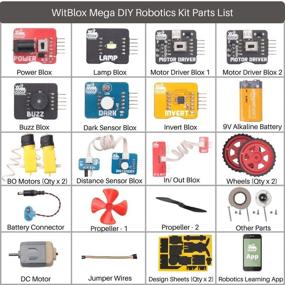 img 4 attached to WitBlox Mega Electronics Robotics Projects