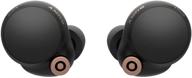 🎧 sony wf-1000xm4: беспроводные наушники с передовой системой шумоподавления и поддержкой alexa - черные логотип
