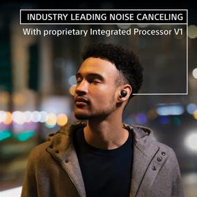 img 3 attached to 🎧 Sony WF-1000XM4: Cutting-Edge Noise-Canceling Wireless Earbuds with Alexa - Black